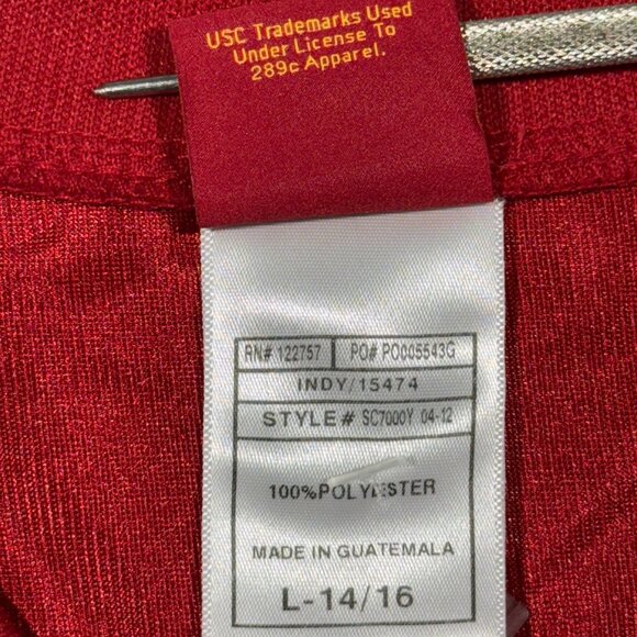 USC Trojans Youth Football Jersey #7 Large 14/16 - Picture 6 of 8